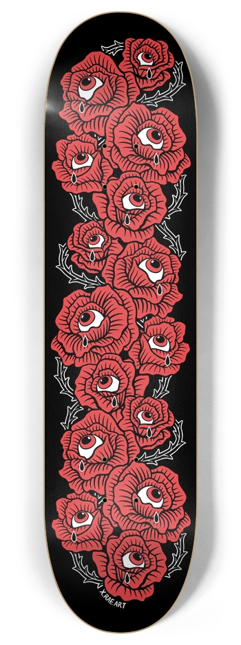 Budding Romance 8-inch Skate Deck 8 Inch Skateboard Deck