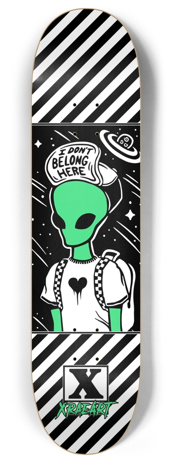 Lost In Space 8-inch Skate Deck 8 Inch Skateboard Deck