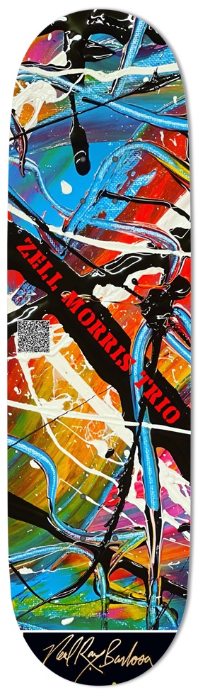 zell Morris trio 9 Inch Skateboard