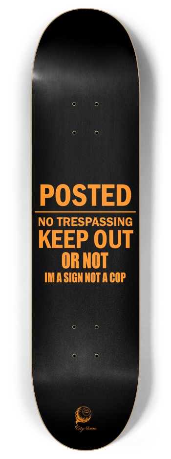 Free Will 8 Inch Skateboard Deck