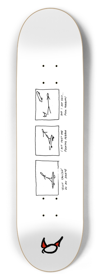 JustCruisin'Deck 8-1/2 Skateboard Deck