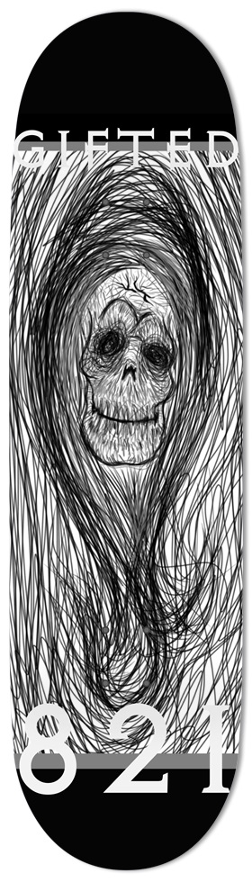 Scribble Skull GIFTED821 