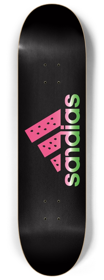 Sandias Melon 8-1/4 8-1/4 Skateboard Deck