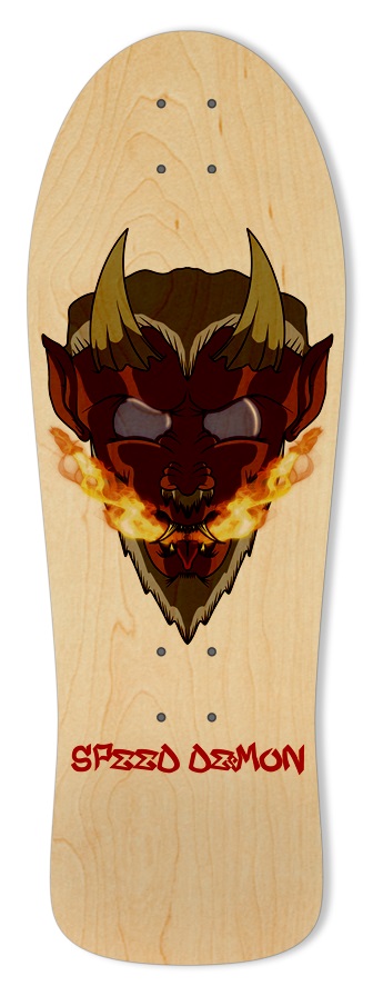 Speed demon Old School Shape