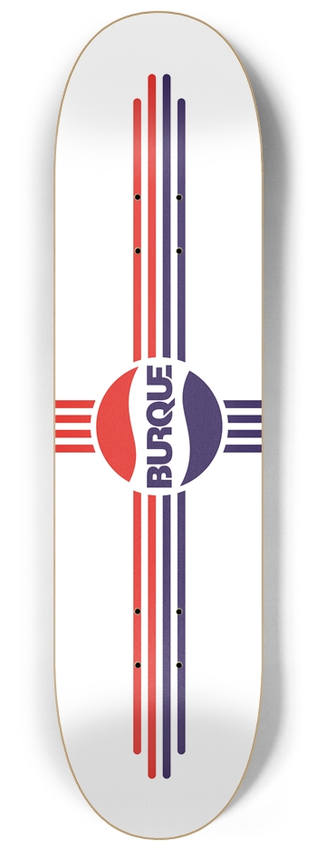 Burque Cola 8-1/4 8-1/4 Skateboard Deck