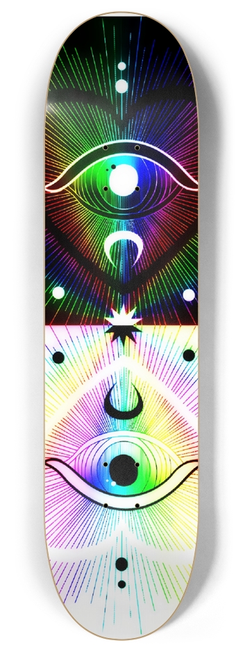 Soulmates In The Sixth Dimension 8 Inch Skateboard Deck
