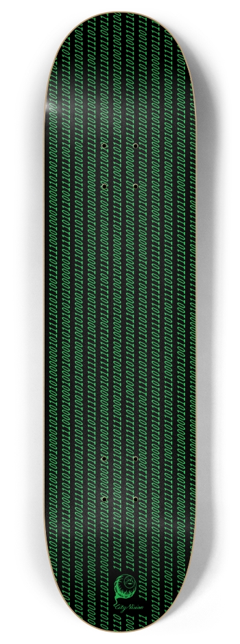 Admin's Binary Board 8 Inch Skateboard Deck