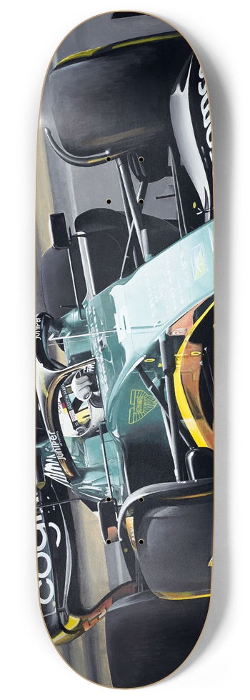 Vettel Monaco 2022 9" 9 Inch Skateboard