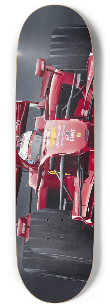 Kimi Raikkonen Brazil 2007 9" 9 Inch Skateboard