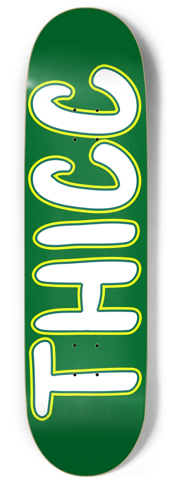 Thicc - Green - 9" 9 Inch Skateboard