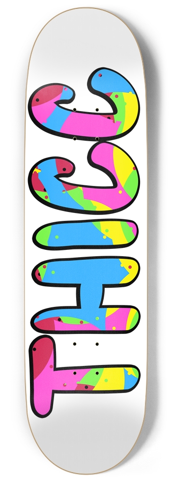 Thicc 80's - 9" 9 Inch Skateboard