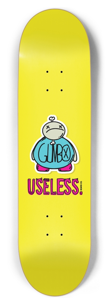 Gumbo / Yellow / 8.5 8-1/2 Skateboard Deck