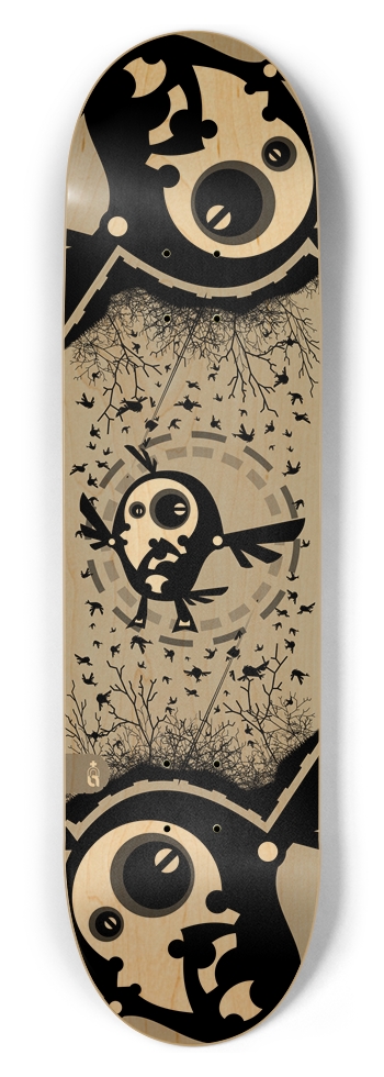 skz_crow.850 8-1/2 Skateboard Deck