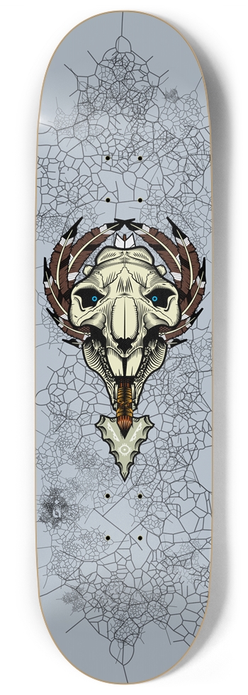 beaver_hunter_spirit.900 9 Inch Skateboard