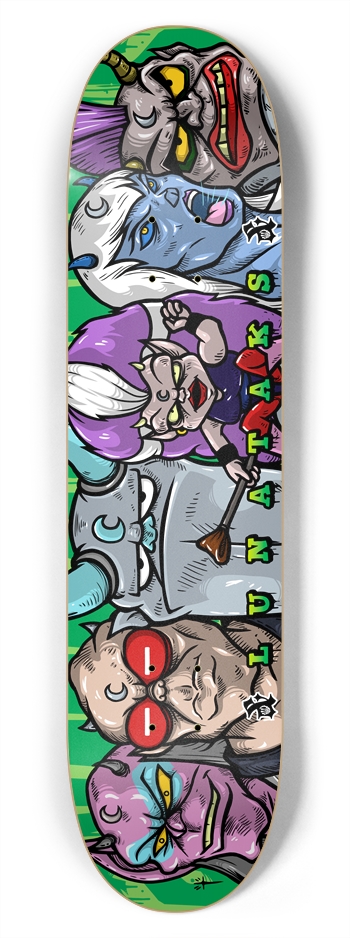 Lunataks 7-3/4 Skateboard Deck