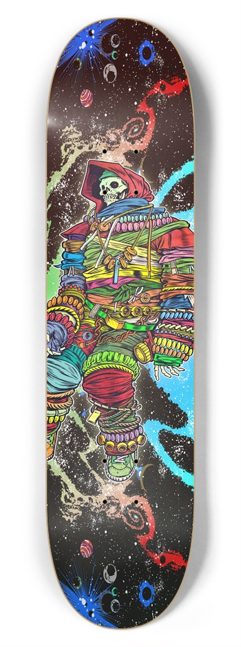 Space Mummy 7-3/4 Skateboard Deck
