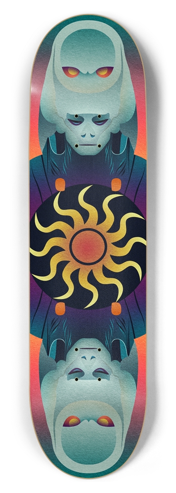 Alien Control 8-1/2 Skateboard Deck