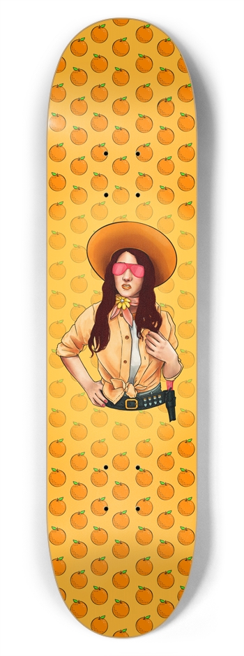 Clementine 7-3/4 Skateboard Deck