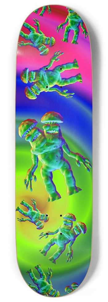 9 Inches of Shrooming 9 Inch Skateboard
