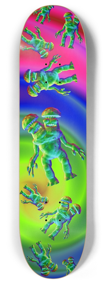 8 Wide Shroomer 8 Inch Skateboard Deck
