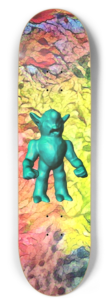 Oggo The Slightly Agitated 8-1/2 Skateboard Deck