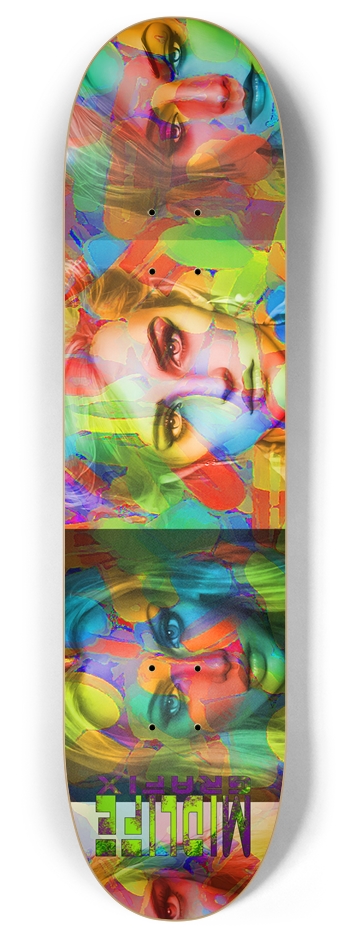 Cesspool Of The Dolls 8 Inch Skateboard Deck