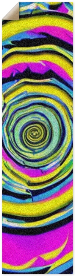Custom Swirls Griptape 9 x 33 Inch Griptape