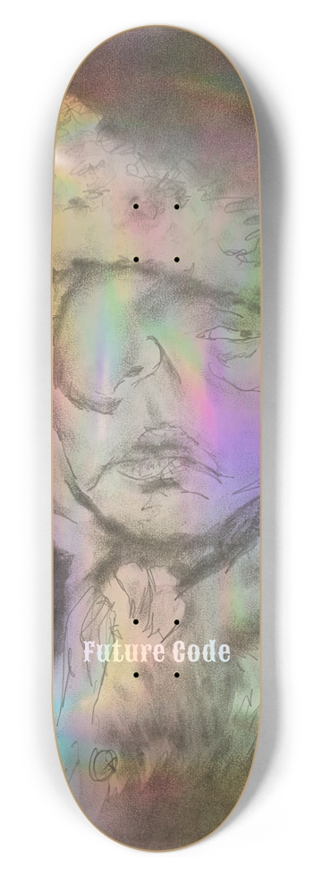 Apio-Mita - Holographic W 8.5” x L 32.75” 8-1/2 Skateboard Deck