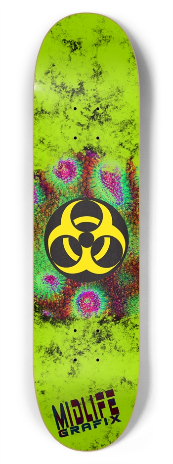 Infectious 7-3/4 Skateboard Deck