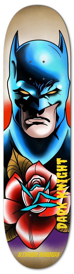 Dark Knight 8 Inch Skateboard Deck