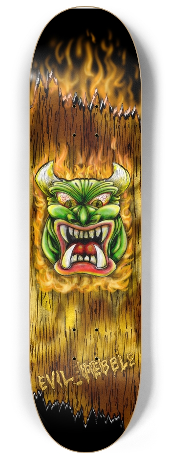 Tiki Green 8.25" Deck 8-1/4 Skateboard Deck