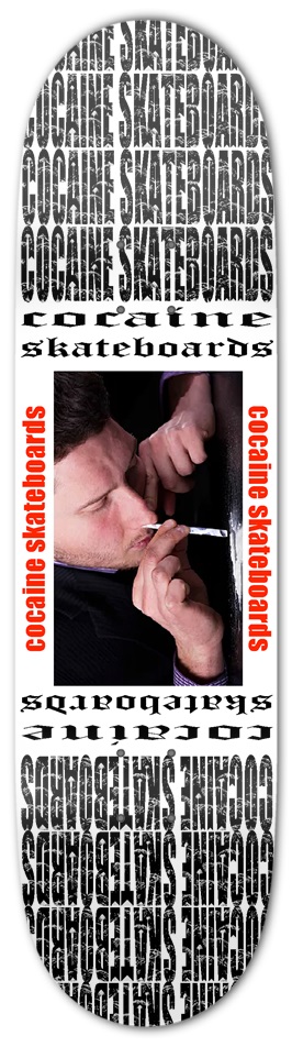 The Official Coke Lovers Deck 8.5" 8-1/2 Skateboard Deck