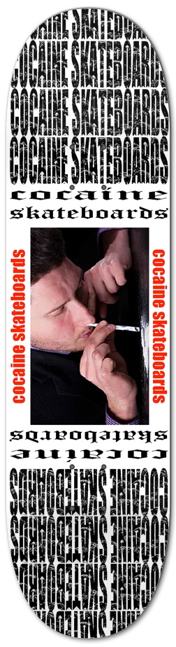 The Official Coke Lovers Deck 8.25" 8-1/4 Skateboard Deck