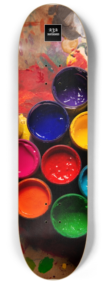 Just Paint 1 8-1/4 Skateboard Deck