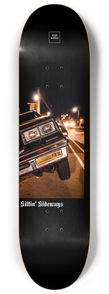 Sittin’ Sideways 8-1/4 Skateboard Deck