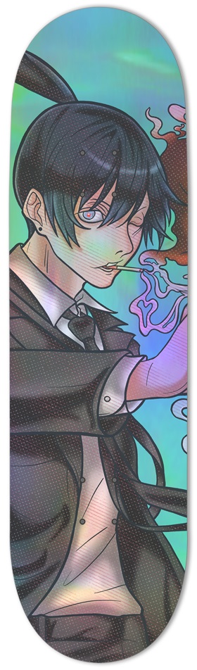 Chainsaw Man Aki 8-3/4 Inch Skateboard