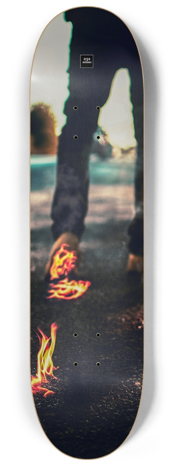 ELEMENT (FIRE) 8-1/4 Skateboard Deck