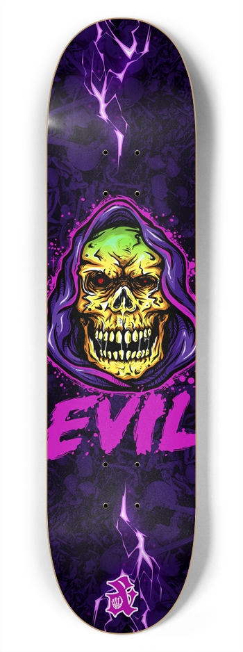 I like being EVIL 7-3/4 Skateboard Deck