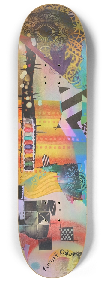 Taste - Holographic  W 8.25” x L 32.375” 8-1/4 Skateboard Deck