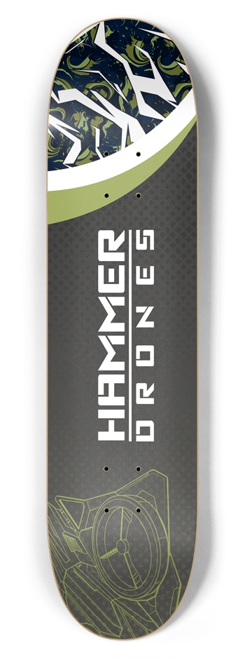 Hammer Drones 7-3/4 Skateboard Deck