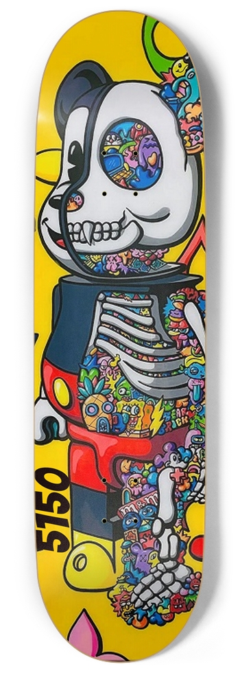 graffiti custom 9 Inch Skateboard