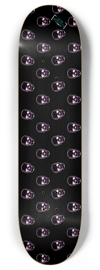 Pink Skull Crusher 8 Inch Skateboard Deck