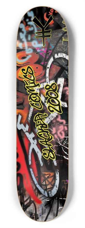 Slacker Board 7-3/4 Skateboard Deck