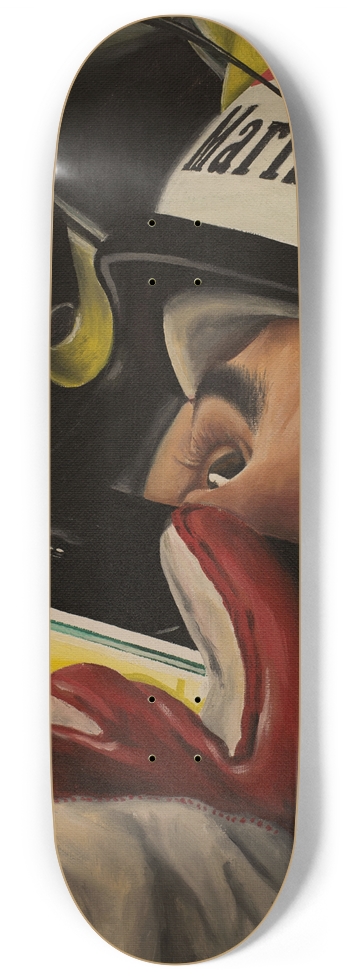 Senna - Left - 9" 9 Inch Skateboard