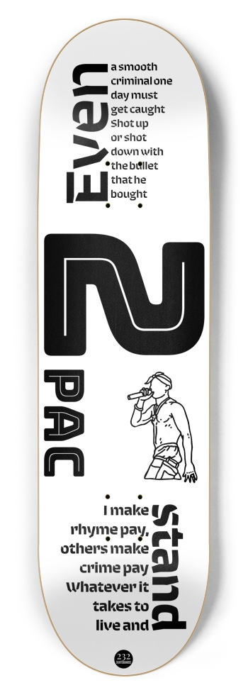 Pac 8-3/4 Inch Skateboard