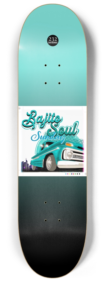 Bajito Soul 8-1/4 Skateboard Deck