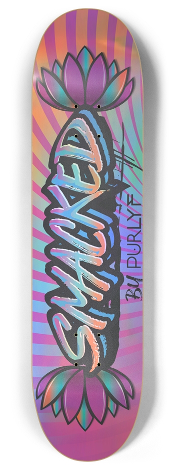 PURLYF Big Smacked 8 Inch Skateboard Deck