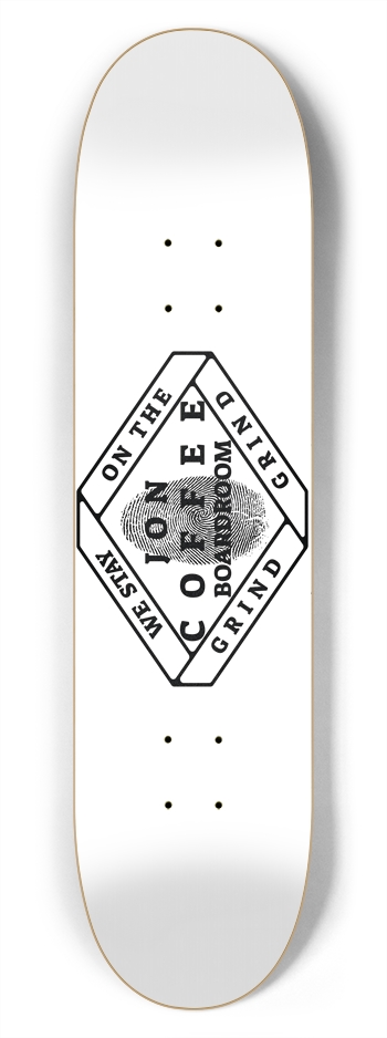 Jon Coffee Boardroom 7-3/4 Skateboard Deck