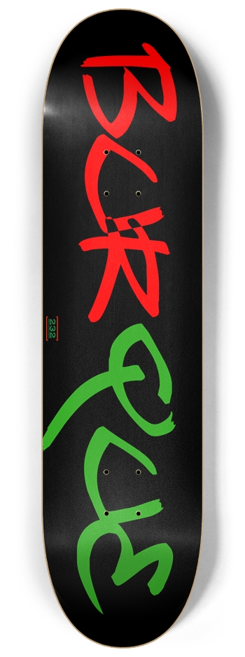 BURQUE 8-1/4 Skateboard Deck