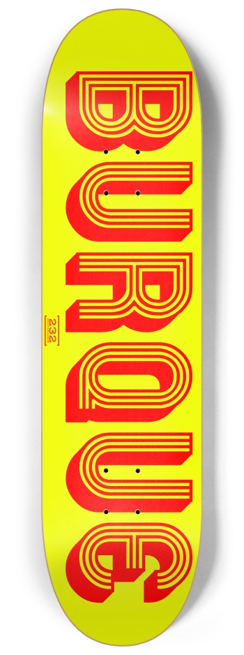 BURQUE 8-1/4 Skateboard Deck